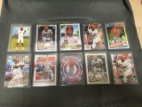 10 Card Lot of 2020 ARISTIDES AQUINO Cincinnati Reds ROOKIE Baseball Cards