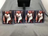 4 Card Lot of 2020 Topps Chrome ARISTIDES AQUINO Cincinnati Reds ROOKIE Baseball Cards