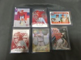 6 Card Lot of RHYS HOSKINS Philadelphia Phillies ROOKIE Baseball Cards