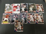 11 Card Lot of RAFAEL DEVERS Boston Red Sox ROOKIE Baseball Cards