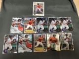 11 Card Lot of RAFAEL DEVERS Boston Red Sox ROOKIE Baseball Cards