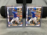 2 Card Lot of 2019 RONNY MARICIO Mets ROOKIE Baseball Cards