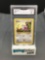 GMA Graded 1999 Pokemon Base Set Unlimited #61 RATTATA Trading Card - VG-EX 4