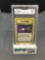 GMA Graded 1999 Pokemon Base Set Unlimited #81 ENERGY RETRIEVAL Trading Card - VG-EX 4