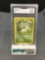 GMA Graded 1999 Pokemon Base Set Unlimited #17 BEEDRILL Trading Card - EX-NM+ 6.5
