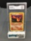 GMA Graded 2000 Pokemon Team Rocket #50 CHARMANDER Trading Card - EX-NM+ 6.5