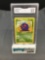 GMA Graded 1999 Pokemon Jungle #63 VENONAT Trading Card - EX-NM+ 6.5
