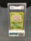 GMA Graded 1999 Pokemon Jungle #52 EXEGGCUTE Trading Card - EX-NM+ 6.5