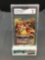 GMA Graded 2019 Pokemon Cosmic Eclipse #22 CHARIZARD & BRAIXEN GX Holofoil Rare Card - NM-MT 8