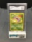 GMA Graded 1999 Pokemon Base Set Unlimited #51 KOFFING Trading Card - VG-EX+ 4.5