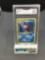 GMA Graded 1999 Pokemon Base Set Unlimited #64 STARMIE Trading Card - VG-EX+ 4.5