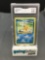 GMA Graded 1999 Pokemon Base Set Unlimited #35 MAGIKARP Trading Card - VG-EX+ 4.5