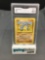 GMA Graded 1999 Pokemon Base Set Unlimited #56 ONIX Trading Card - EX+ 5.5
