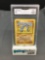 GMA Graded 1999 Pokemon Base Set Unlimited #56 ONIX Trading Card - EX+ 5.5