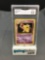 GMA Graded 1999 Pokemon Base Set Unlimited #32 KADABRA Trading Card - EX+ 5.5