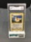 GMA Graded 1999 Pokemon Base Set Unlimited #57 PIDGEY Trading Card - EX+ 5.5