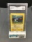 GMA Graded 1999 Pokemon Base Set Unlimited #53 MAGNEMITE Trading Card - EX+ 5.5