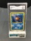 GMA Graded 1999 Pokemon Base Set Unlimited #64 STARMIE Trading Card - EX+ 5.5
