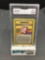 GMA Graded 1999 Pokemon Base Set Unlimited #70 CLEAIRY DOLL Trading Card - EX+ 5.5