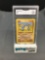 GMA Graded 1999 Pokemon Base Set Unlimited #56 ONIX Trading Card - EX+ 5.5