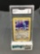 GMA Graded 1999 Pokemon Base Set Unlimited #18 DRAGONAIR Trading Card - EX 5