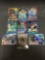 9 Card Lot of REFRACTORS and PRIZMS with Stars and Rookies from Huge Collection