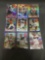 9 Card Lot of REFRACTORS and PRIZMS with Stars and Rookies from Huge Collection