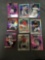 9 Card Lot of REFRACTORS and PRIZMS with Stars and Rookies from Huge Collection