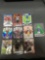 10 Card Lot of Football Rookie Cards - Daniel Jones, Mosaics & More!