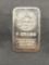 5 Gram .999 Fine Silver Monarch Precious Metals Silver Bullion Bar