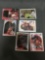 6 Card Lot of MICHAEL JORDAN Chicago Bulls Basketball Cards from Huge Collection