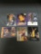 6 Card Lot of KOBE BRYANT Los Angeles Lakers Basketball Cards from Huge Collection