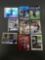 9 Card Lot of RUSSELL WILSON Seattle Seahawks Football Cards from Huge Collection
