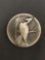 32.6 Grams .925 Sterling Silver Longines Art Silver Round Coin - IVORY BILLED WOODPECKER