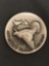 34.7 Grams .925 Sterling Silver Longines Art Silver Round Coin - ATTWATER'S PRAIRIE CHICKEN