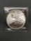 1 Troy Ounce .999 Fine Silver Lberty 1986 Silver Bullion Round Coin