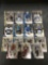 15 Card Lot of 2019 & 2020 Football ROOKIE Cards with Stars from Huge Collection