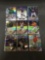 9 Card Lot of REFRACTORS and PRIZMS with Stars and Rookies from Huge Collection