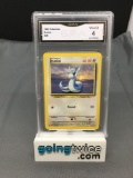 GMA Graded 1999 Pokemon Base Set Unlimited #26 DRATINI Trading Card - VG-EX 4