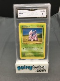 GMA Graded 1999 Pokemon Base Set Unlimited #55 NIDORAN Trading Card - VG-EX 4