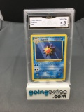 GMA Graded 1999 Pokemon Base Set Unlimited #64 STARMIE Trading Card - VG-EX+ 4.5