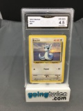 GMA Graded 1999 Pokemon Base Set Unlimited #26 DRATINI Trading Card - VG-EX+ 4.5
