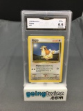 GMA Graded 1999 Pokemon Base Set Unlimited #57 PIDGEY Trading Card - EX+ 5.5