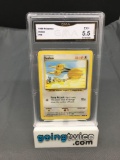 GMA Graded 1999 Pokemon Base Set Unlimited #48 DODUO Trading Card - EX+ 5.5