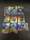 9 Card Lot of REFRACTORS and PRIZMS with Stars and Rookies from Huge Collection