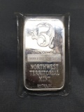 5 Troy Ounce .999 Fine Silver Northwest Territorial Mint Silver Bullion Bar