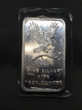 5 Troy Ounce .999 Fine Silver SilverTowne Eagle Silver Bullion Bar