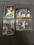 4 Card Lot of 2020 KYLE LEWIS Seattle Mariners ROOKIE Baseball Cards