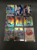 9 Card Lot of REFRACTORS and PRIZMS with Stars and Rookies from Huge Collection