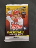 Factory Sealed 2020 Topps Baseball Series 2 14 Card Hobby Pack